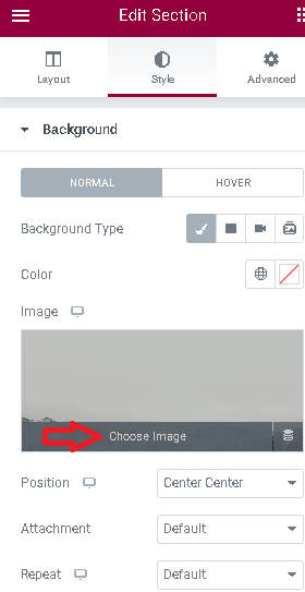 Selecciono las opciones y elijo el archivo que fue descargado o la foto que he tomado previamente